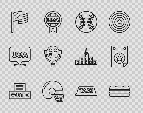 设线投票箱三明治棒球图片下载