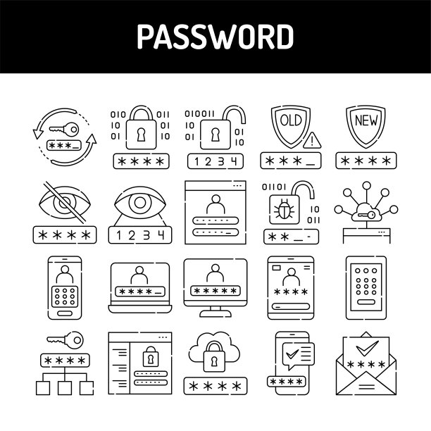 神秘主义线图标设置。孤立的向量元素。图片下载