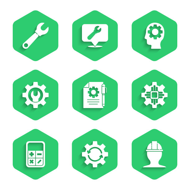 将文档设置和笔齿轮箭头设置为图片下载