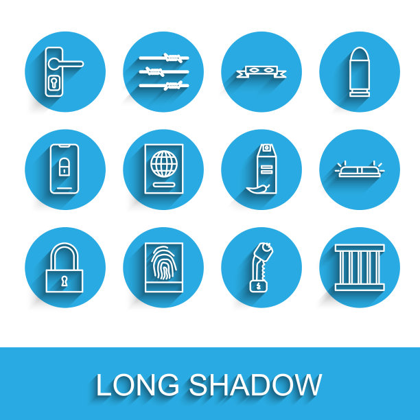 设置线锁指纹门把手警图片下载