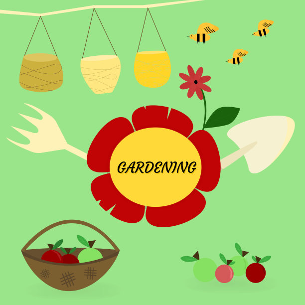 园丁的工具包图片下载