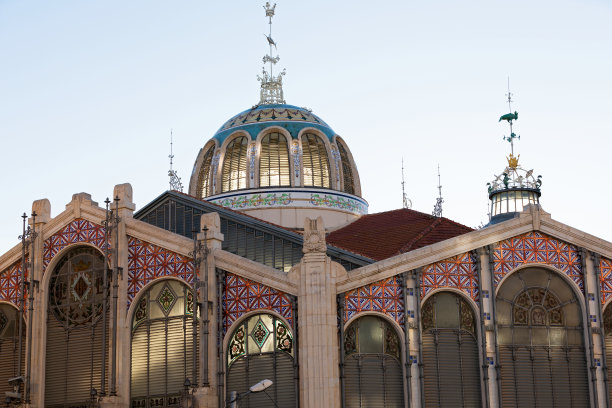 巴伦西亚的中心市场图片下载