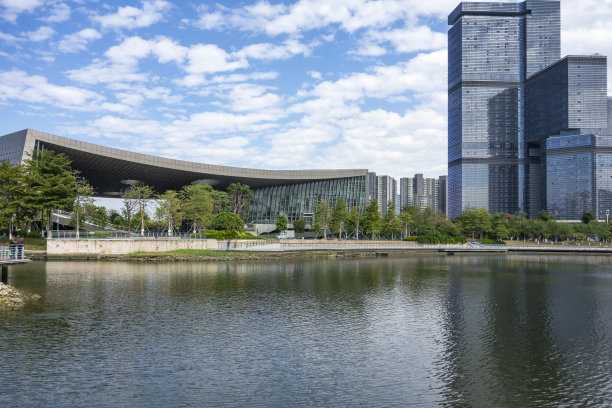 广州南沙城市风光图片下载
