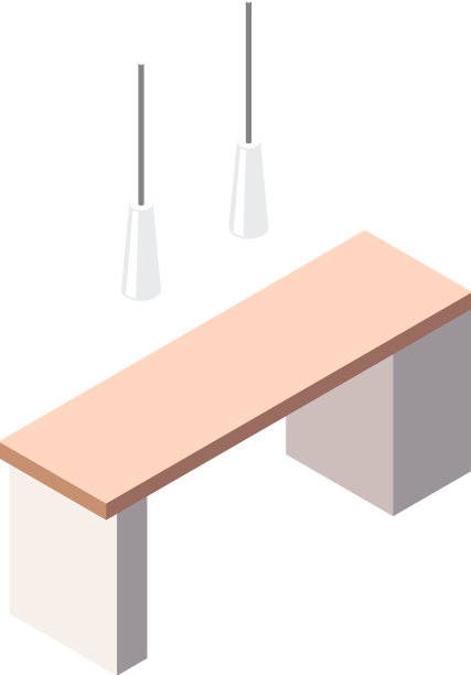等距烹饪桌组成图片下载