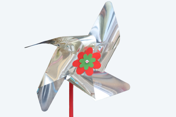 各种不同颜色的儿童风车图片下载