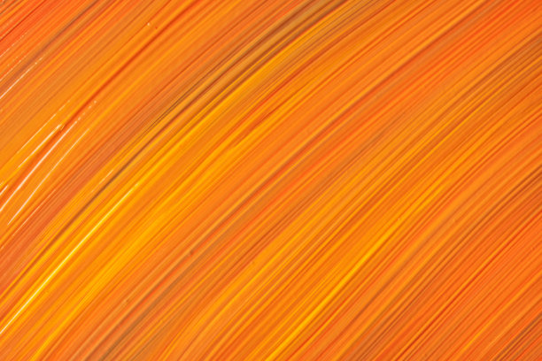 抽象流体艺术背景暗橘色。液体的大理石。丙烯画在帆布上与红色梯度。图片下载