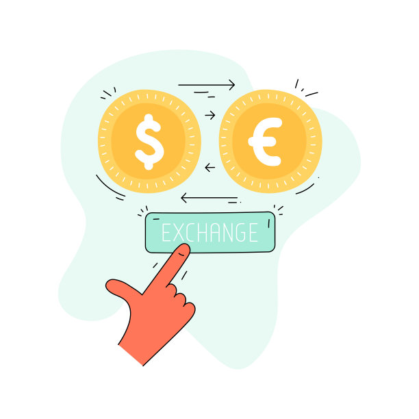 货币兑换的设计图片下载