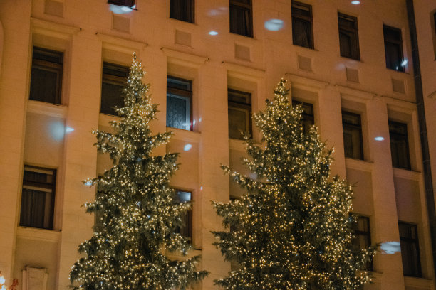 基辅户外圣诞装饰图片下载