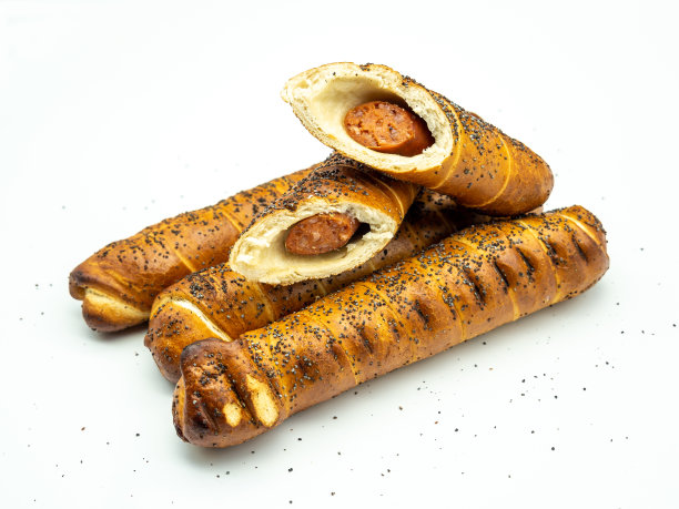 面团包香肠图片下载