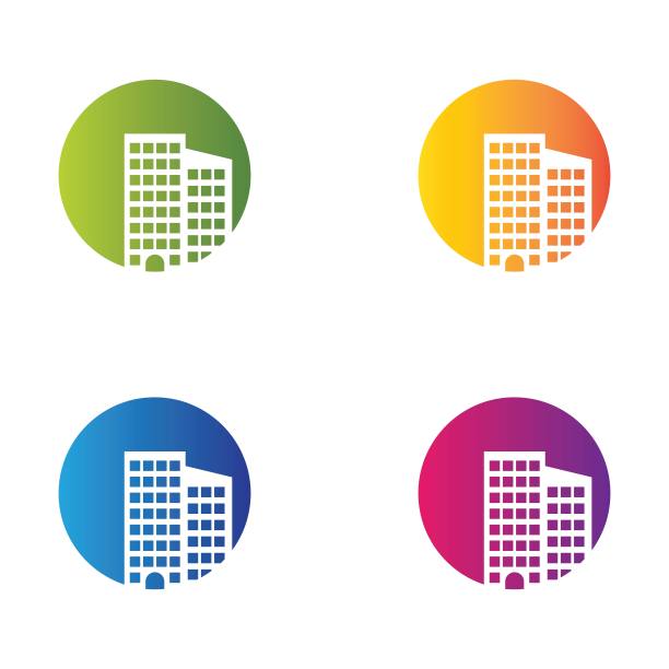 房地产图标集图片下载