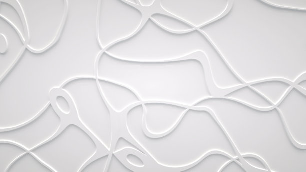 光滑的分形噪声条纹波的表面。明亮,乳白色的背景。图片下载