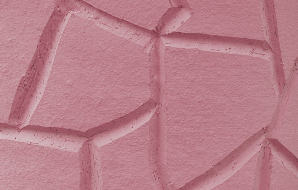 纹理现代混凝土墙与粉红色条纹线墙上的文本背景。图片下载