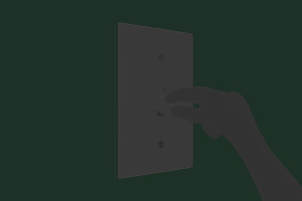 灯开关正在打开图片下载