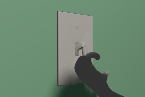 灯开关关闭图片下载