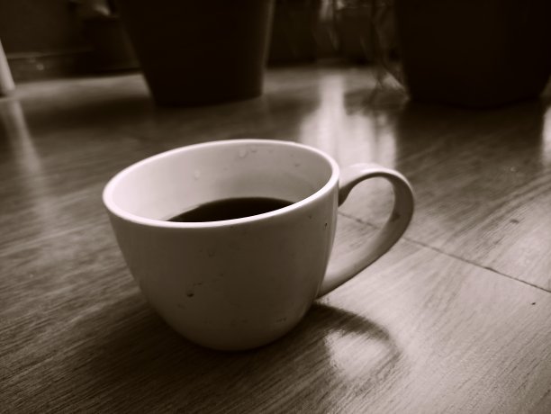 清晨的咖啡图片下载