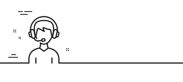 咨询服务线路图标呼叫中心标志图片下载