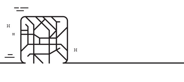 地铁地图线路图标地下地铁标志图片下载