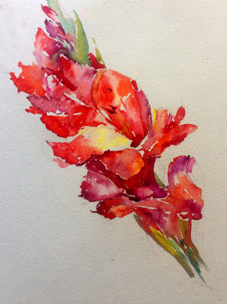 抽象鲜艳的装饰背景。花的图案手工制作。美丽温柔浪漫的春天单玫瑰花图片下载