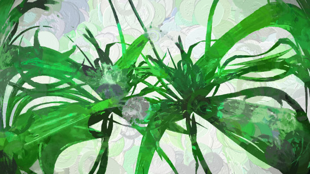 蒲公英种子植物3D渲染图片下载