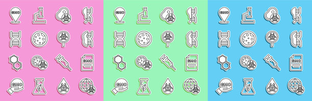 设置转基因生产线的转基因肉培养皿图片下载