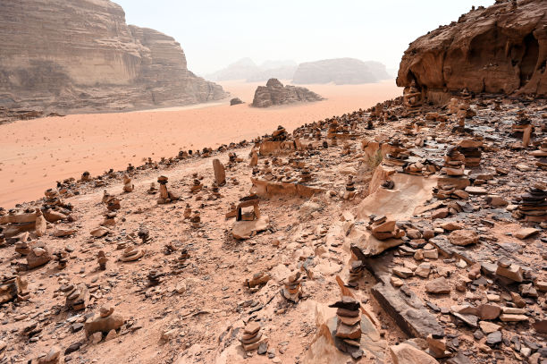 Wadi朗姆酒、约旦图片下载