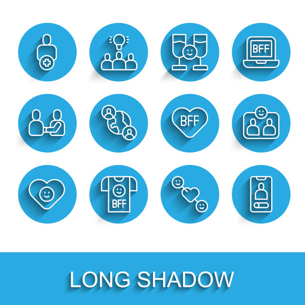 确定好关系，BFF或最好的朋友图片下载