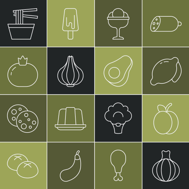 放入洋葱、李子、水果、柠檬冰淇淋图片下载