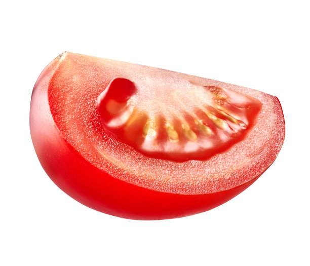 蕃茄孤立在白色背景上图片下载