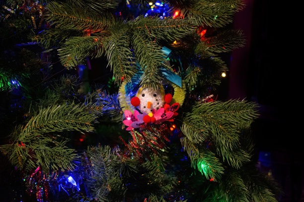 手工制作的圣诞装饰图片下载