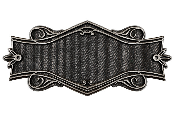 古董铸造石板孤立在白色背景图片下载