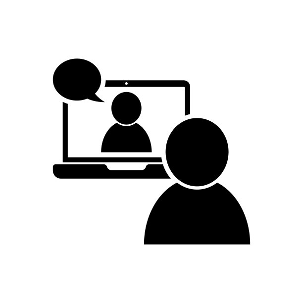 视频会议图标，视频聊天矢量，视频通话说明。图片下载