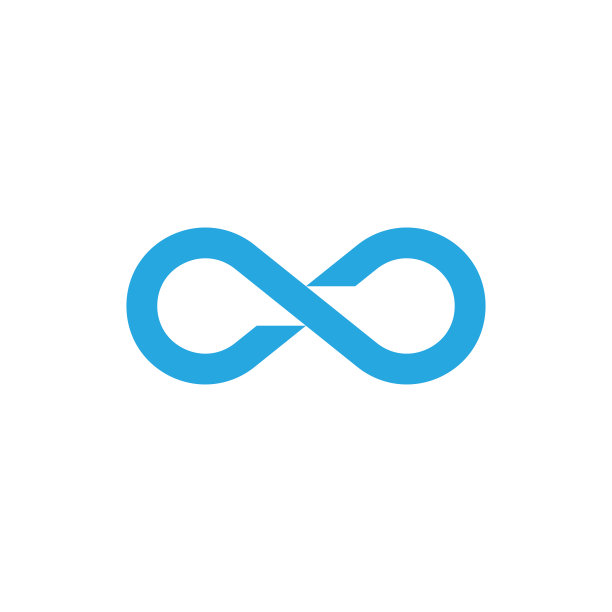 无限logo图标矢量模板图片下载