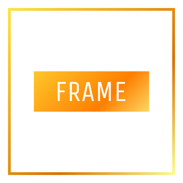 方形框架与梯度不同的项目图片下载