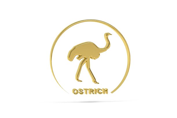 鸵鸟图标图片下载