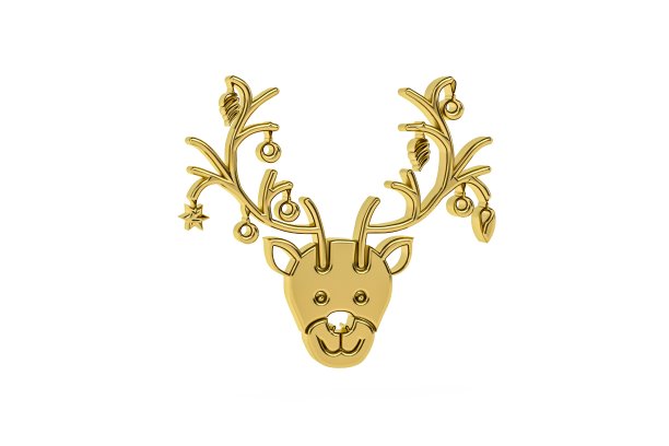 圣诞驯鹿图标图片下载