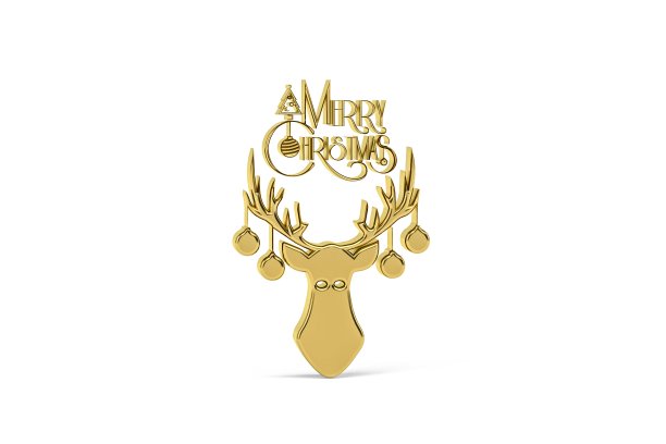 圣诞驯鹿图标图片下载