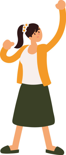 女人举起手臂图片下载