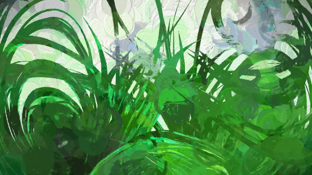 蒲公英种子植物3D渲染图片下载