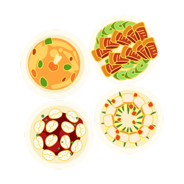 春节除夕年夜饭美食食物图片下载