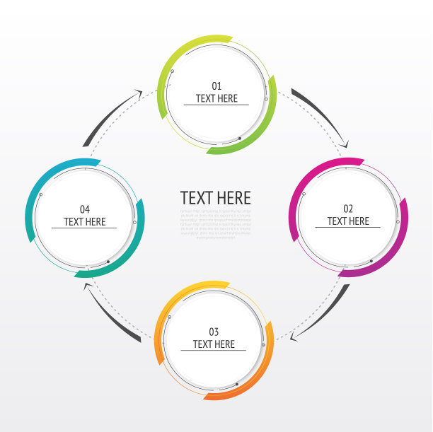 信息图形数字选项模板。可用于工作流程布局，图表，业务步骤图片下载