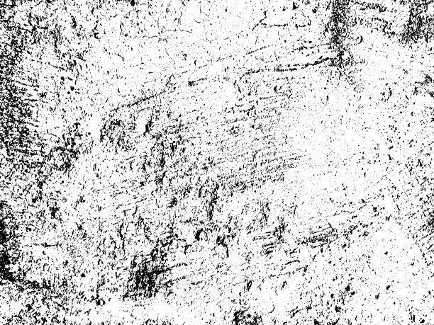 黑白垃圾摇滚。痛苦叠加纹理。摘要表面灰尘和粗糙脏墙的背景概念。图片下载