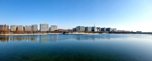 一山湖公园图片下载