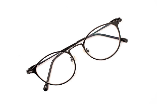 白色背景的眼镜图片下载