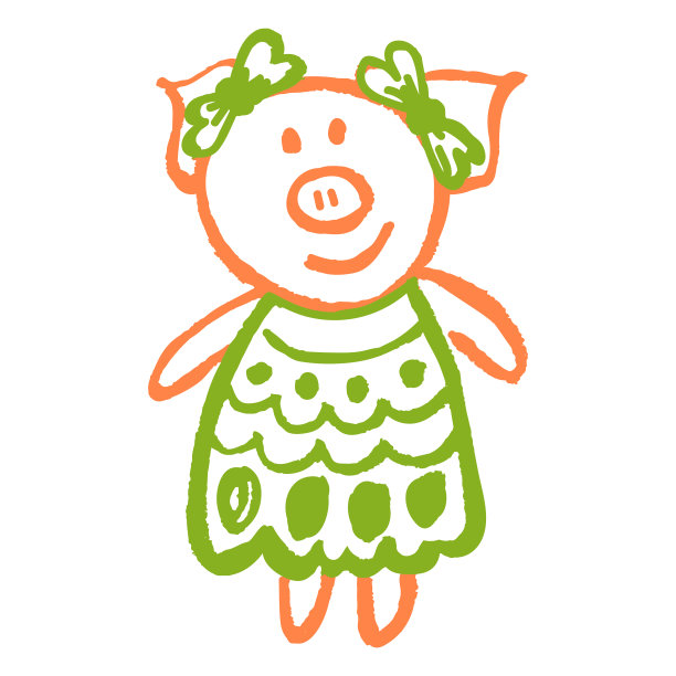 图标在手绘制风格。用蜡笔画画，孩子们的创造力图片下载