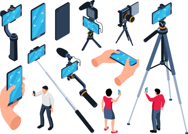 摄影器材等距设置图片下载