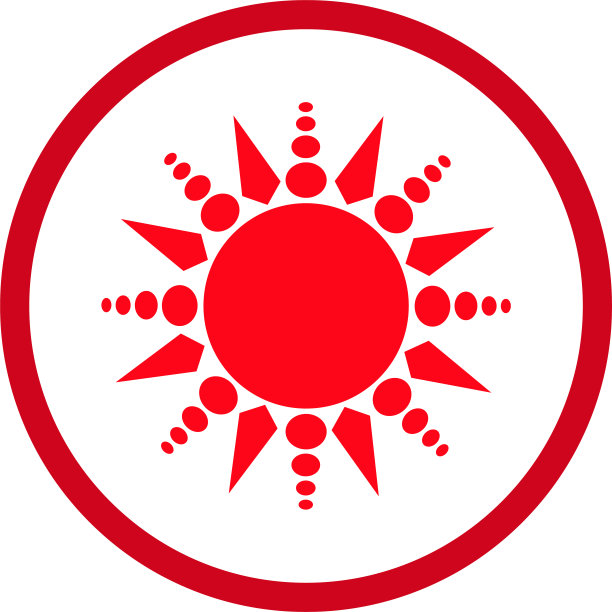 太阳图标符号设计图片下载