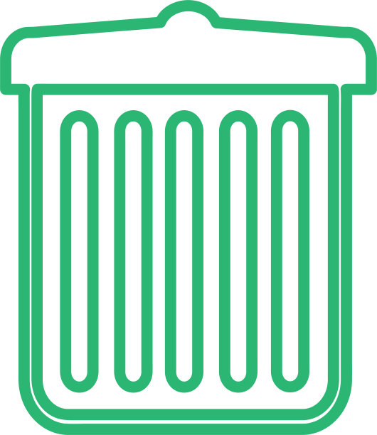 垃圾桶回收站图标图片下载