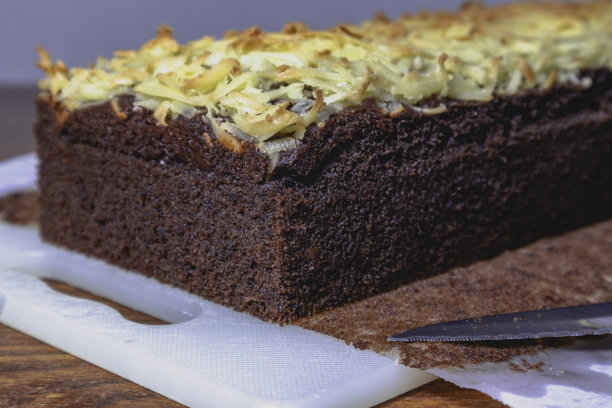 香蕉芝士巧克力蛋糕图片下载