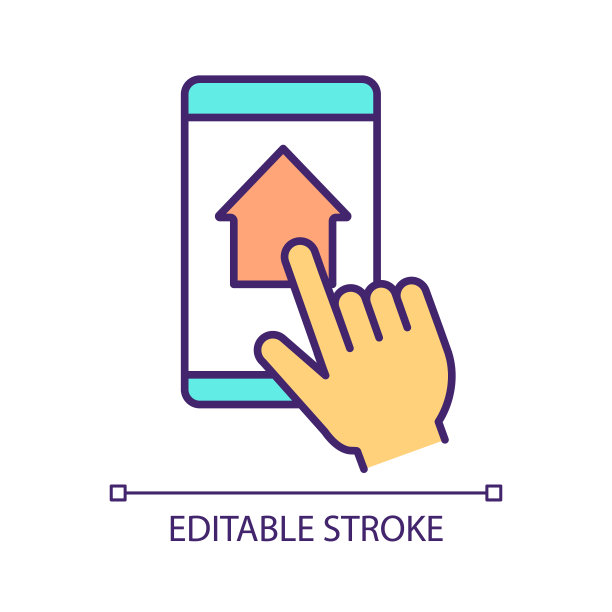 上传到互联网上的RGB颜色图标图片下载