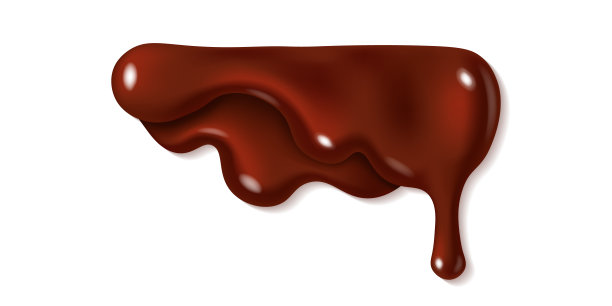 滴融化的巧克力图片下载